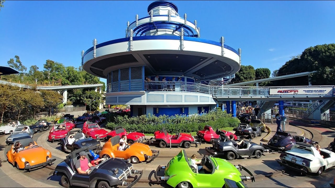 [4K] Autopia - Disneyland Resort