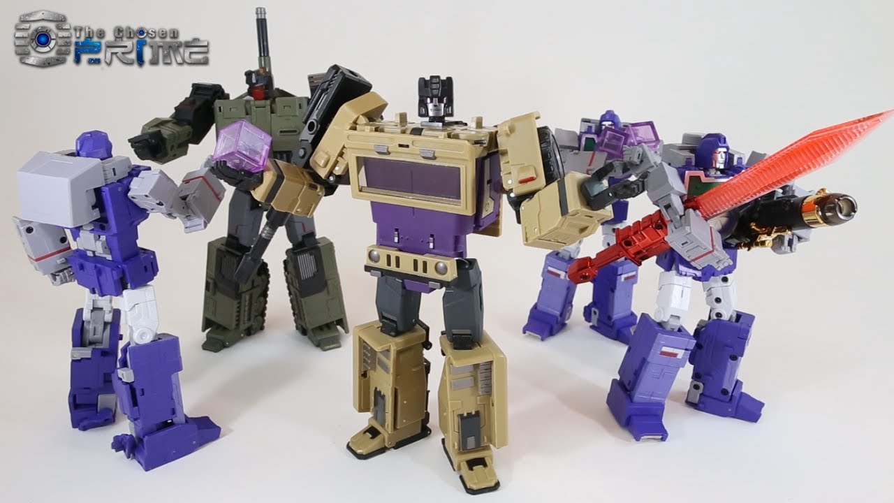 Unique Toys M02 Ghaz'ranka - Masterpiece Combaticon Swindle - Preview