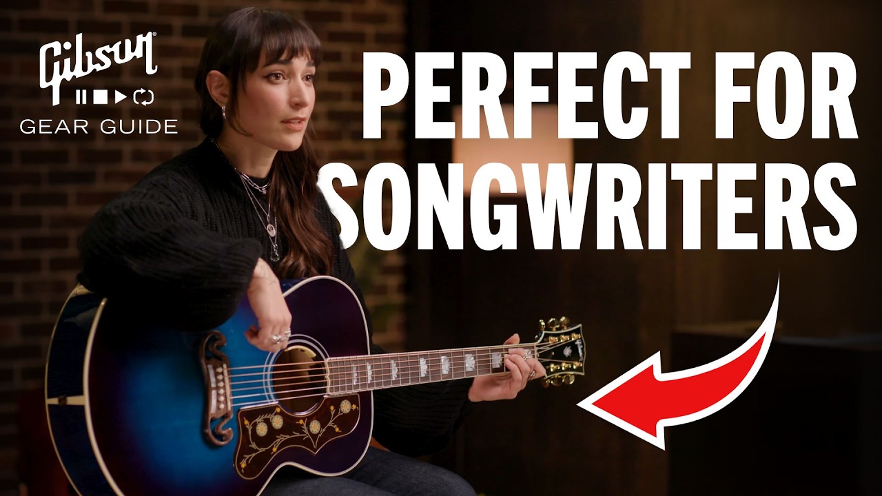 Introducing the Gibson SJ-200 Standard Blueberry Burst Exclusive ft. Cristina Vane