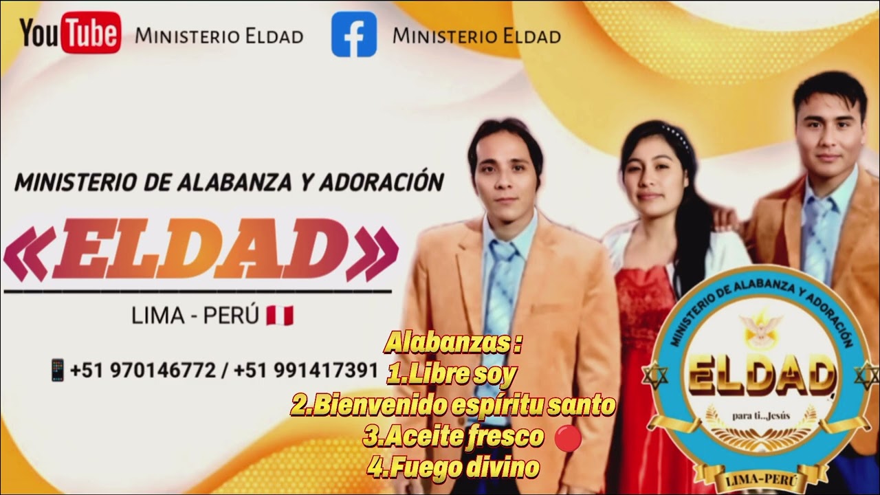 Ministerio Eldad //Primicia Álbum de alabanzas//
