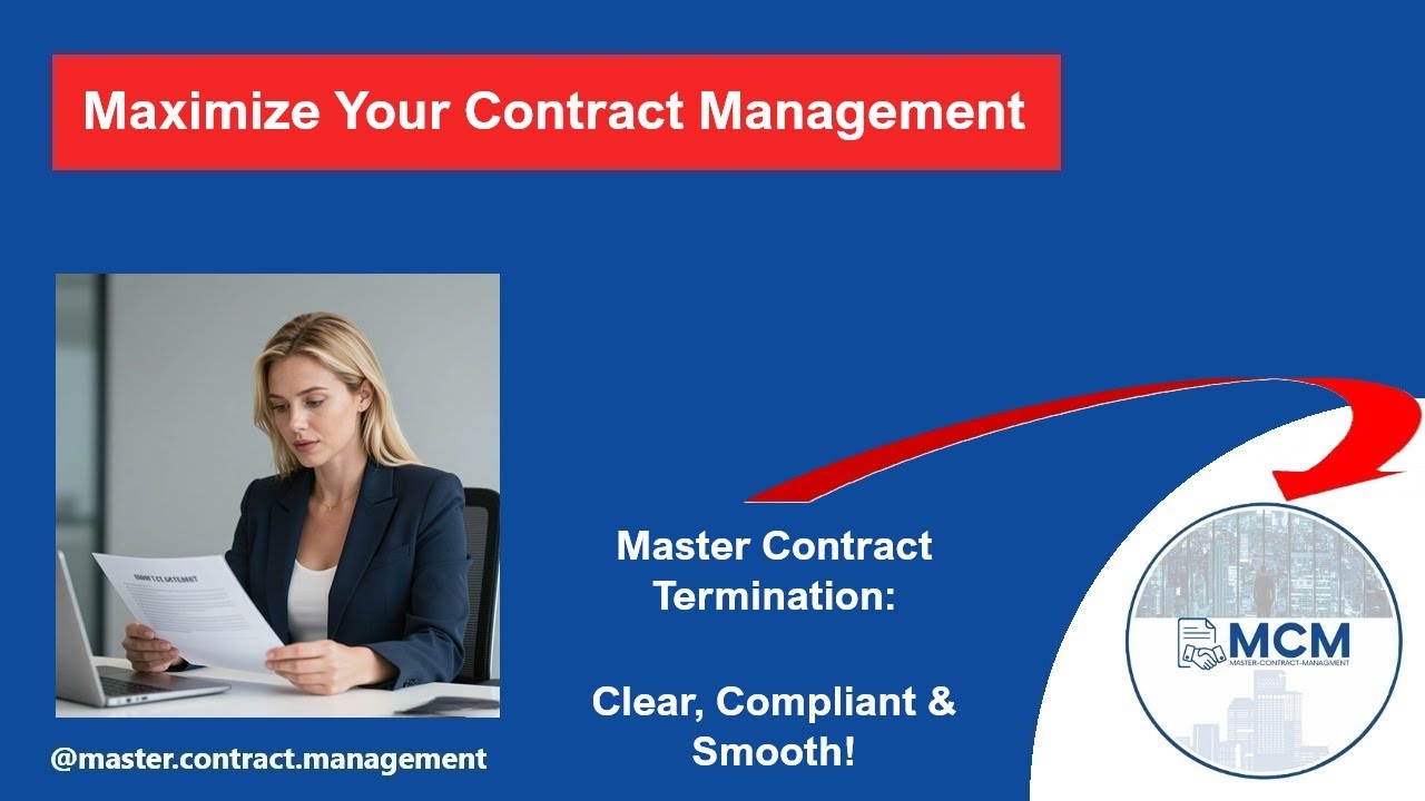 Master Contract Termination: Clear, Compliant, & Smooth!