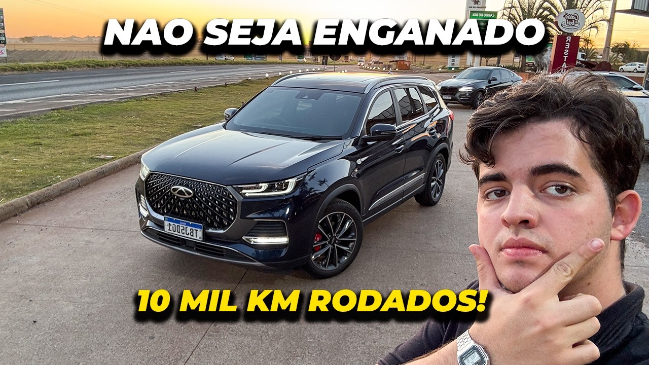 RODAMOS 10 MIL KM COM O NOVO TIGGO 8 PRO! MINHA OPINI&Atilde;O SINCERA🫢