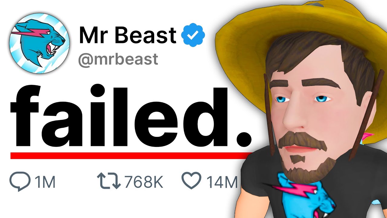 Почему игра MrBeast для Roblox так провалилась!