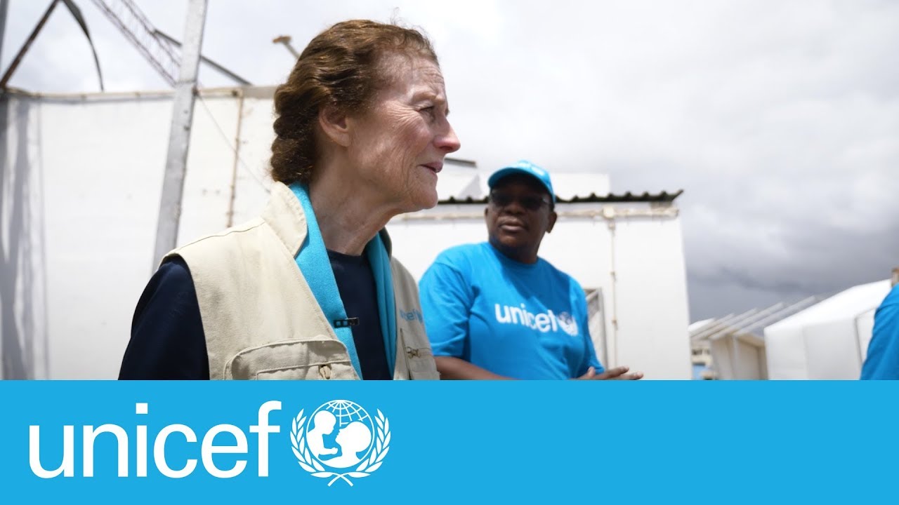 Executive Director Henrietta H. Fore in Mozambique after Cyclone Idai | UNICEF