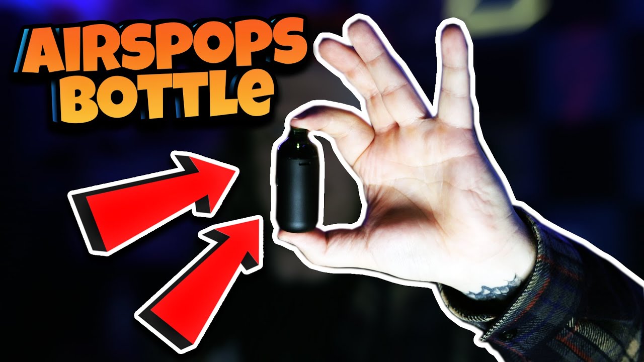 AirsPops Bottle Is The Size Of My Pinky