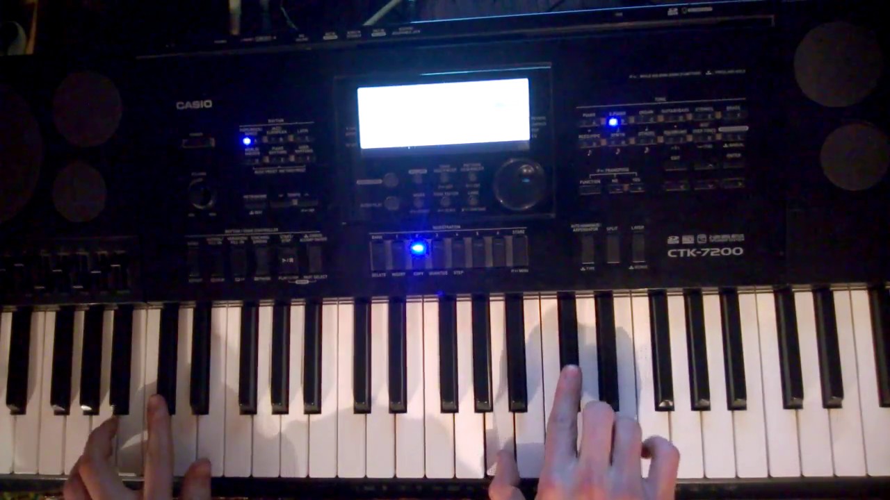 букет из белых роз музыка Виктора Каралёва на синтезаторе Casio CTK-7200
