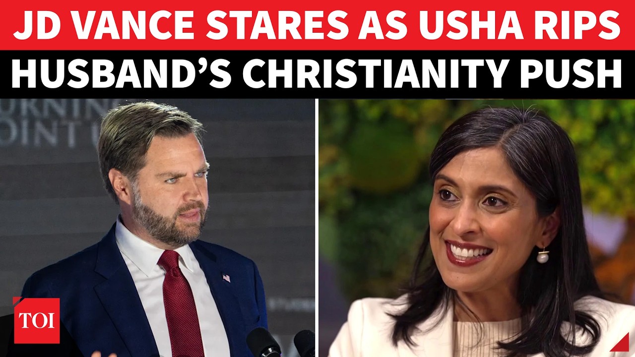 &lsquo;I&rsquo;m A Hindu, Won&rsquo;t&hellip;&rsquo;: Usha DESTROYS Husband JD Vance&rsquo;s Christianity Push; US VP Stares In Shock