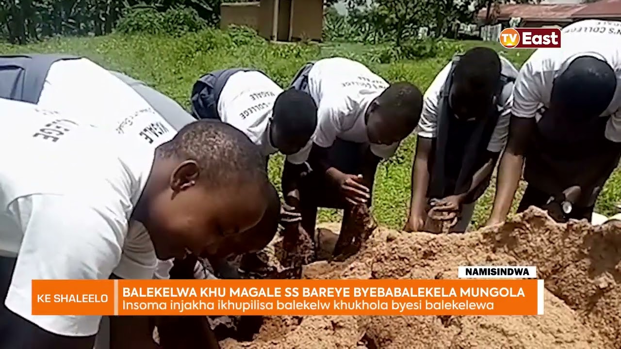 KE SHALEELO 04 10 23 NAMISINDWA MAGALE STUDENTS TO CONSTRUCT SAFE WATER WELL