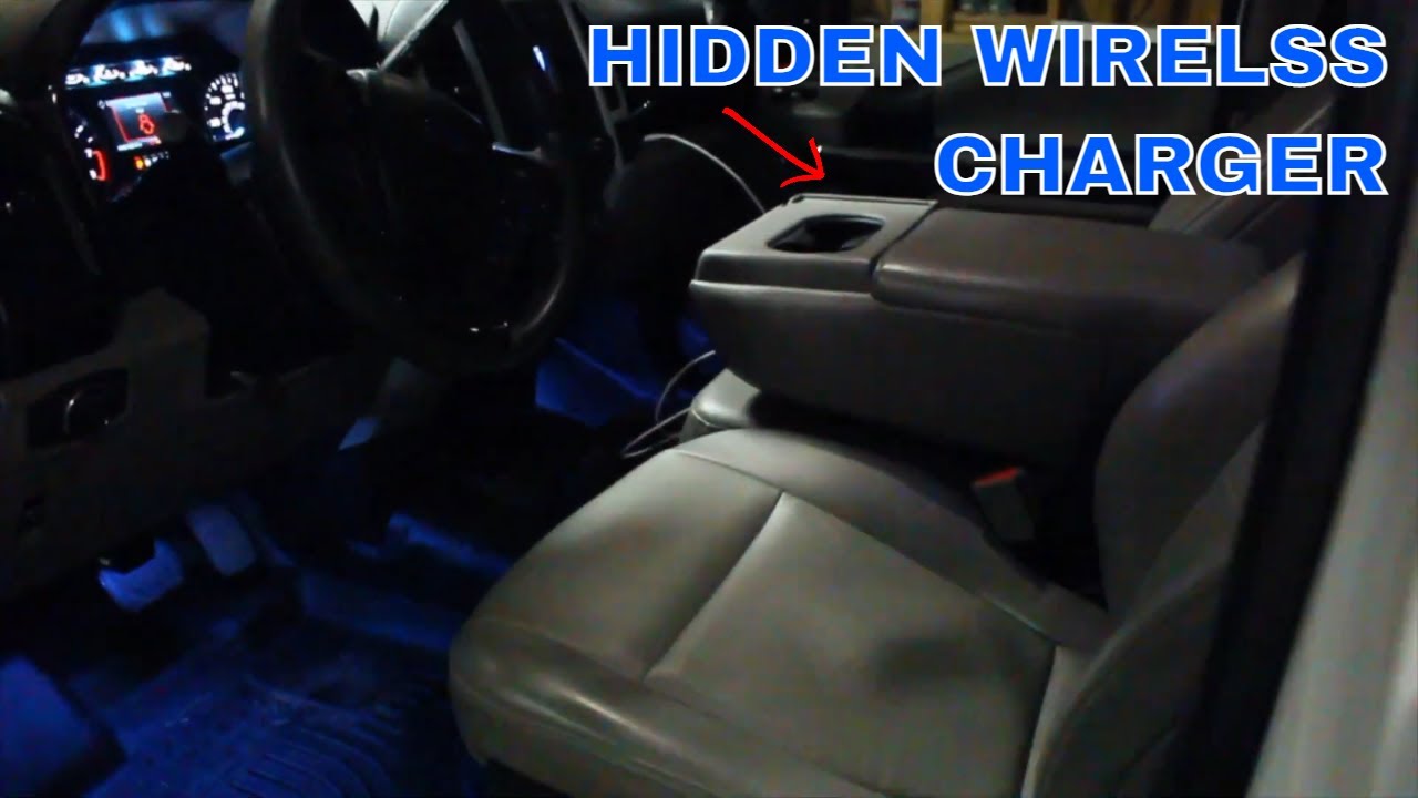 Adding Wireless Charging to My F-150 Jump Seat