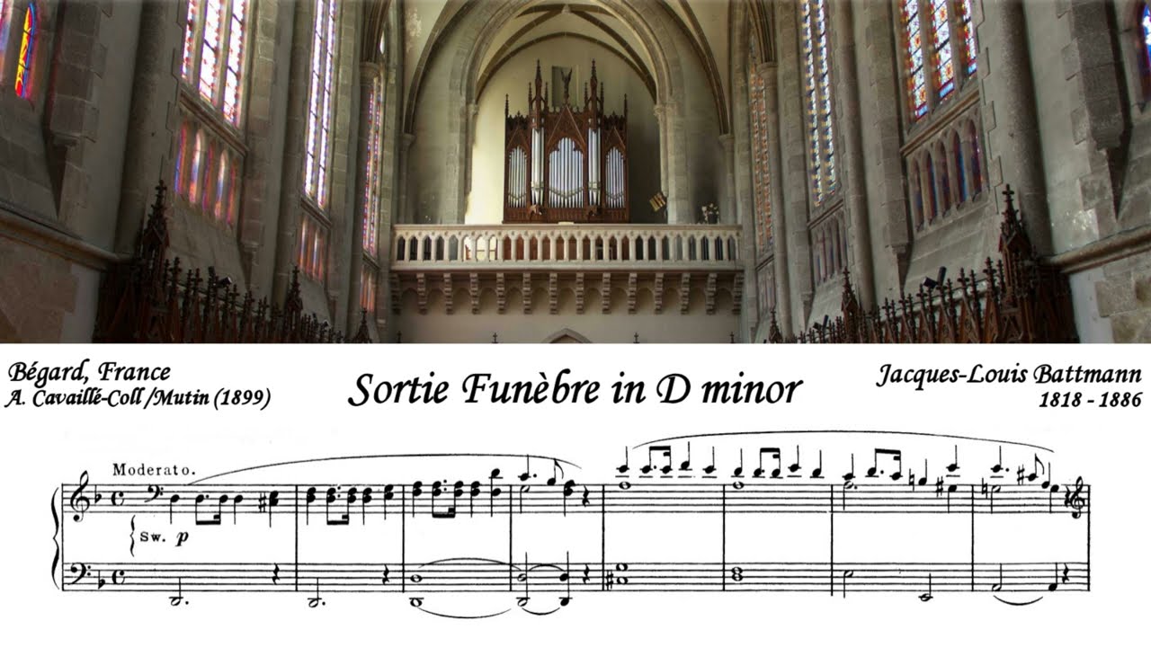 Jacques-Louis Battmann - Sortie funèbre in D minor