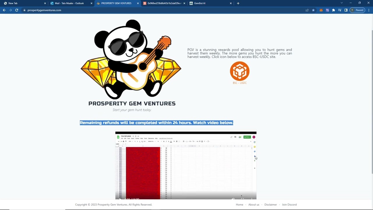 GemBotAI Pre-sale extended for another 24 hr. All REFUNDS COMPLETED WITHIN 24hrs.