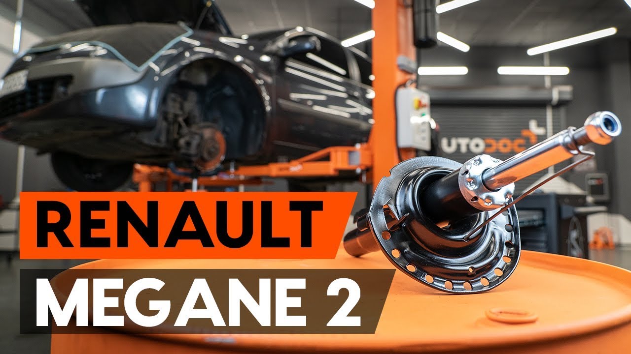 Cum se înlocuiește telescopul amortizorului față RENAULT MEGANE 2 (LM) [TUTORIAL AUTODOC]
