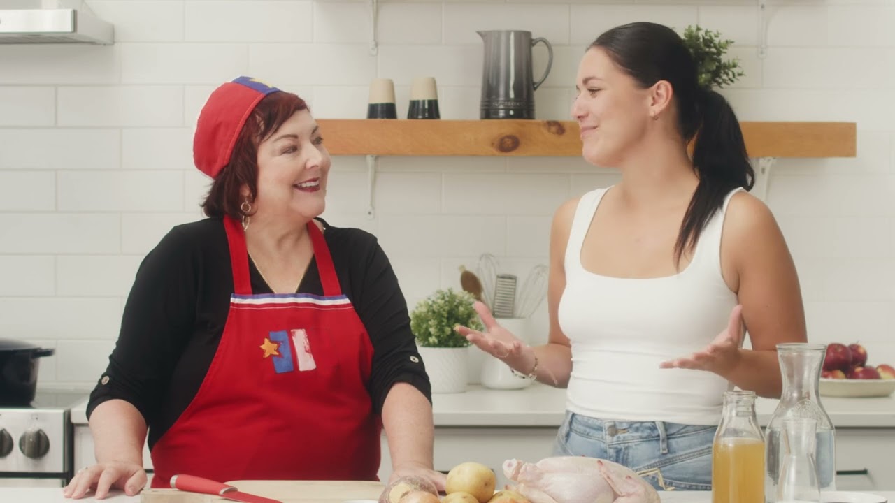 Les recettes colorées ⎮Anne Godin et Stéphanie Godin cuisinent un fricot