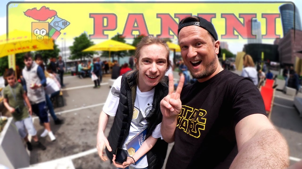 zu Besuch bei PANINI in DORTMUND zur WM 2018 Tauschbörse