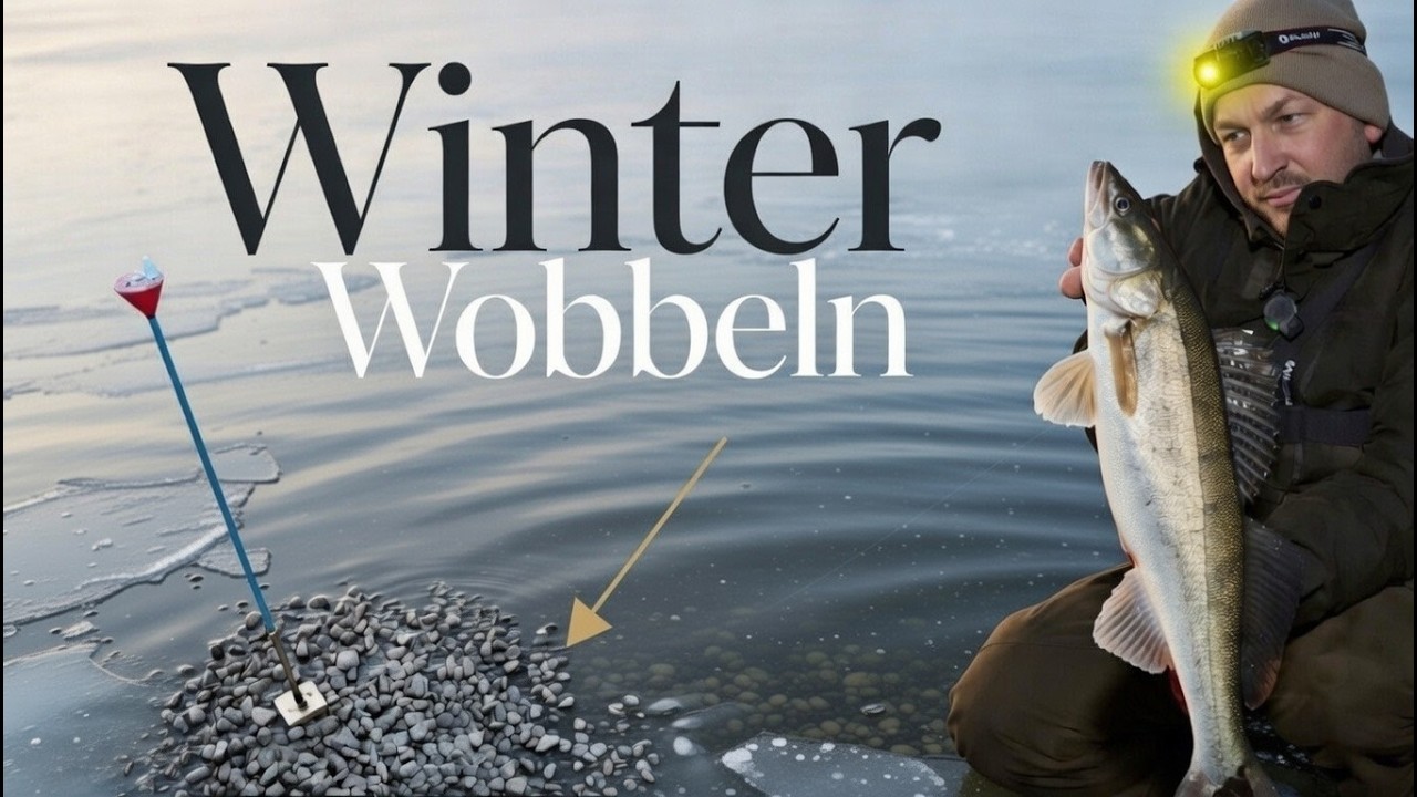 Wobbler Zander im Februar. Bewährte Taktik bringt auch JETZT noch Fisch