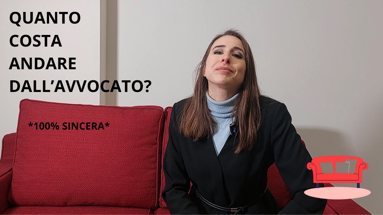 QUANTO COSTA L'AVVOCATO? 100% sincera