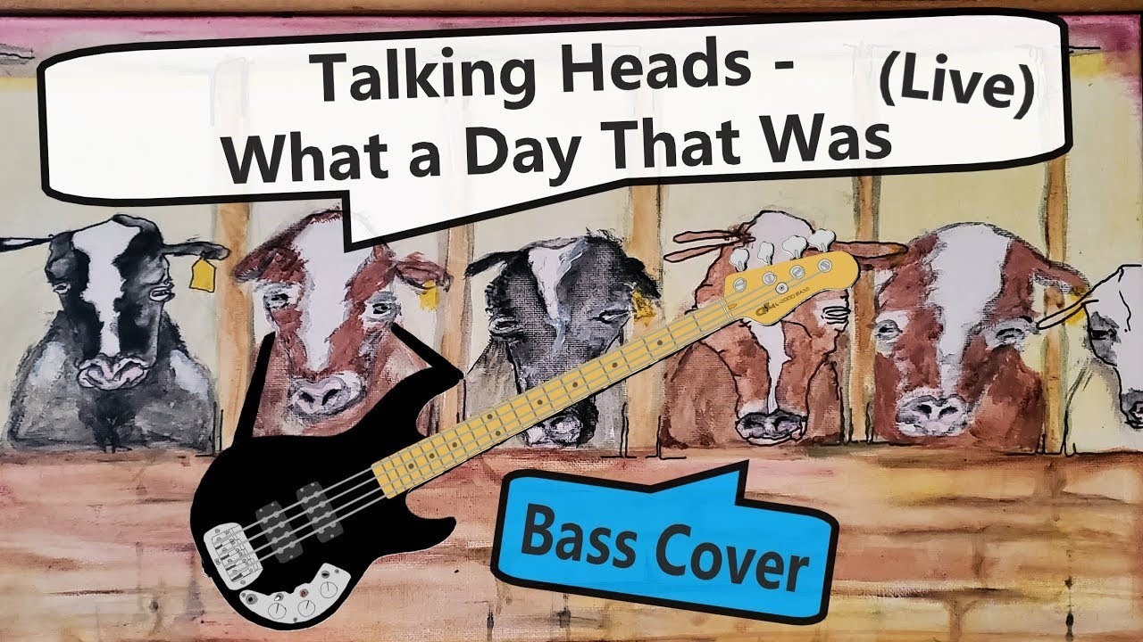 Talking Heads - What a Day That Was Live Bass Cover