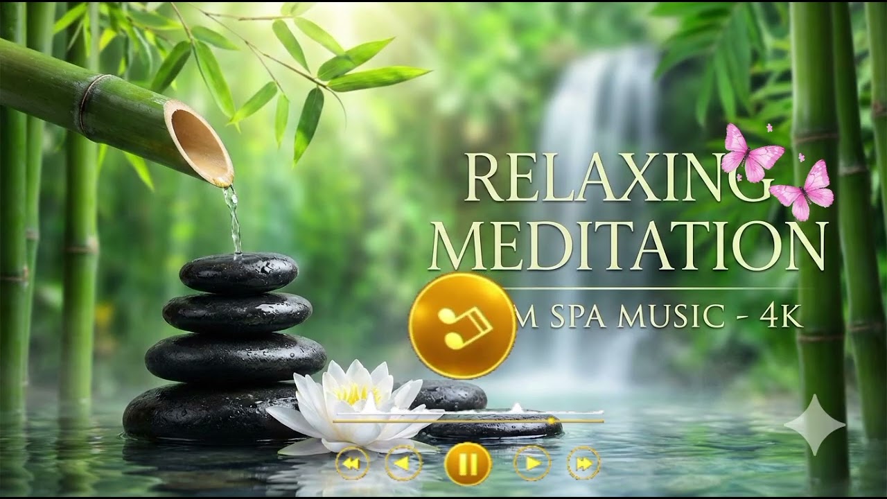 🎧 Relaxing Water Piano Music 🌿 Deep Meditation, Yoga & Stress Relief