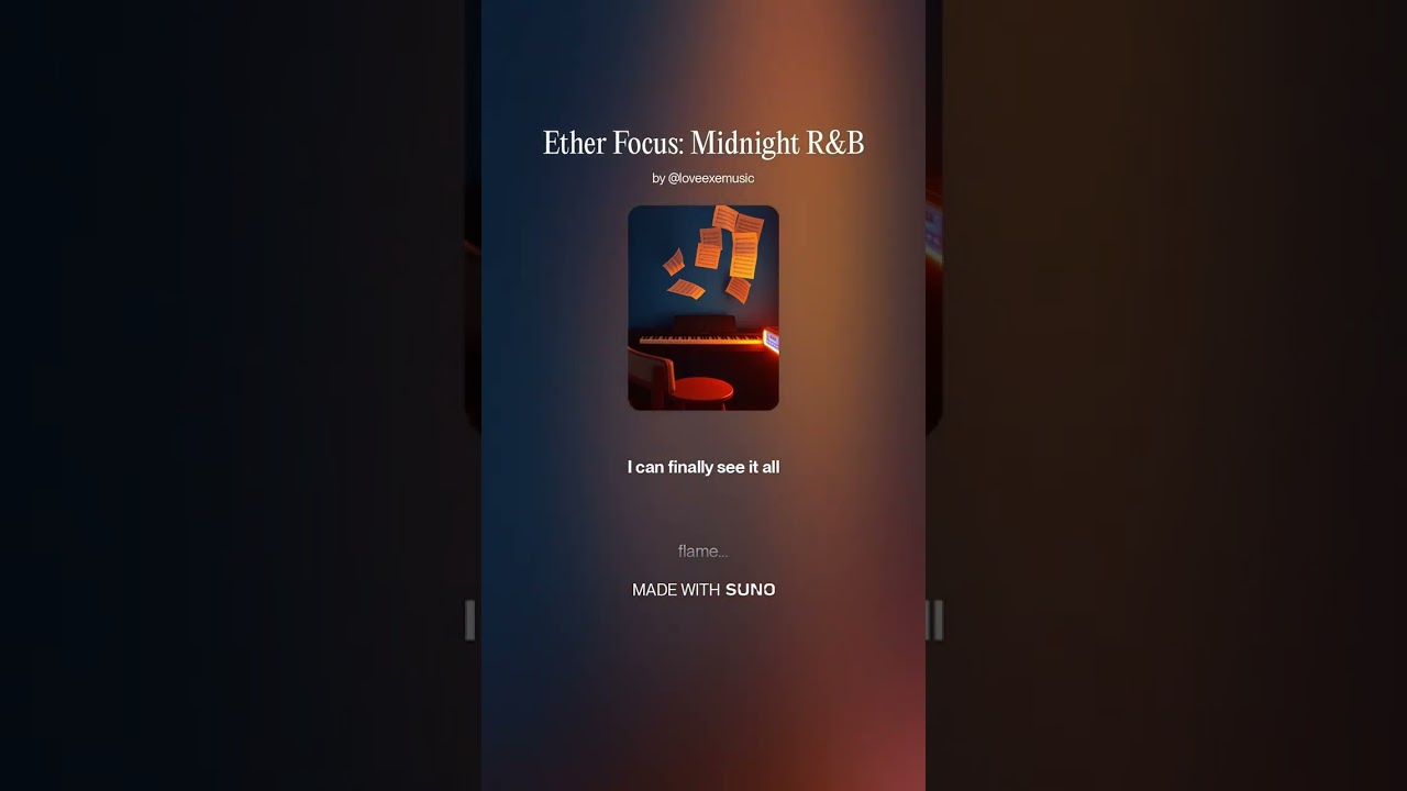 1 Hour Deep Focus R&B Mix 🎧 Smooth AI Music for Studying & Concentration