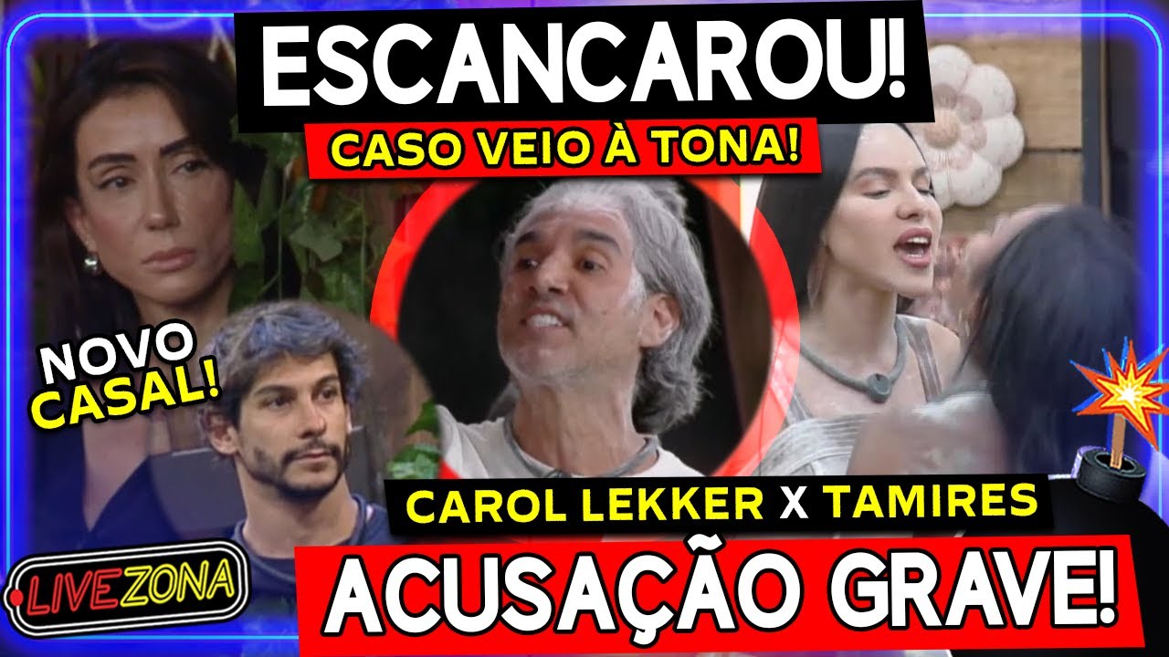 🐔A Fazenda 17 DISC&Oacute;RDIA: Fernando EXP&Otilde;E caso de Michelle e Shia NEGA! Carol e Thamiris tretam no p&oacute;s