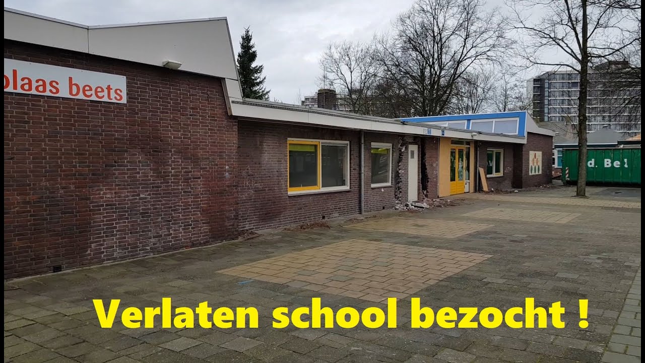 Verlaten school bezocht in Alkmaar !