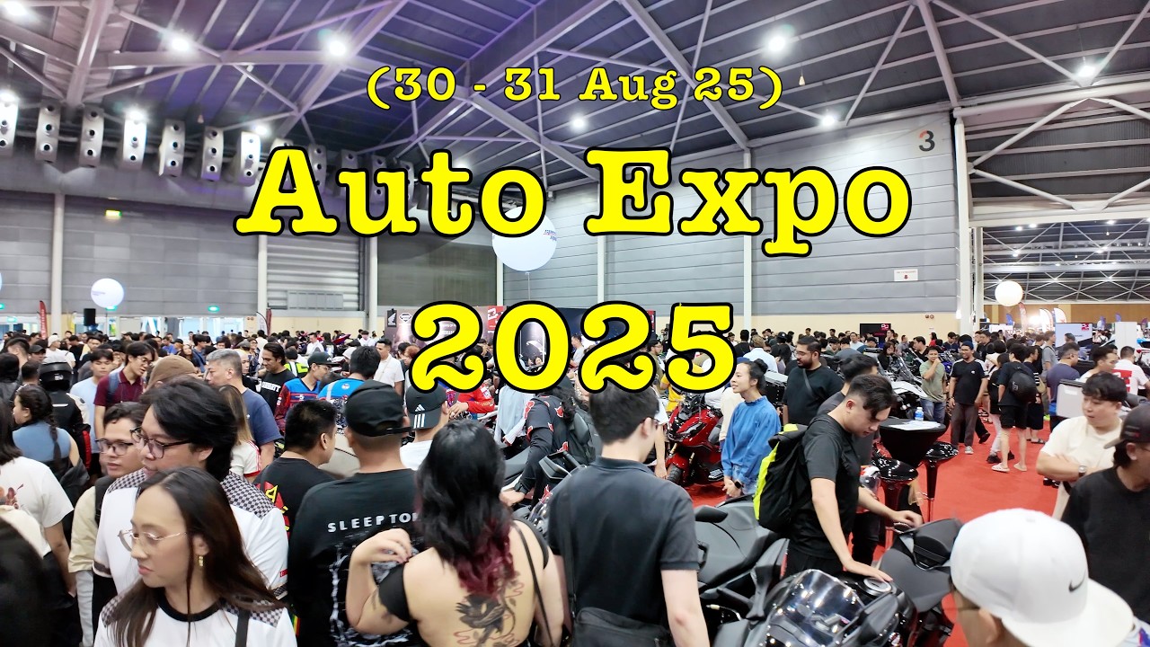Auto Expo 2025 (30 - 31 Aug 25) #car #autoshow #expo #fair #bike #driftcar #collectibles #singapore