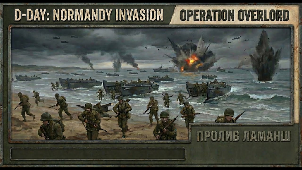 Висадка в Нормандію Hearts of Iron IV | #1