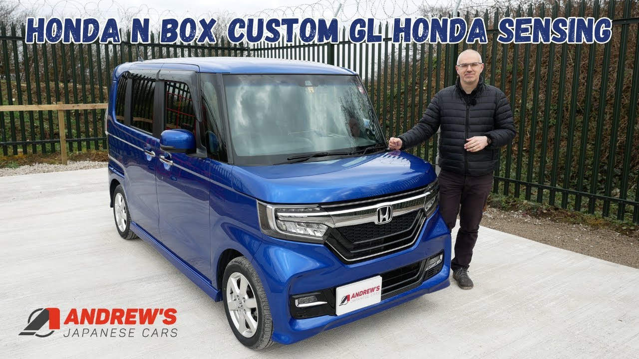 2nd generation Honda N Box Custom | 2019 Honda N Box Custom GL Honda Sensing, 57k miles, grade 4.5