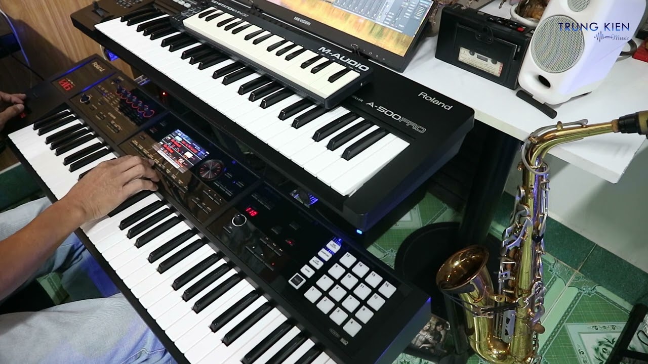 ROLAND FA-06 | PRO STUDIO SET By TRUNG KIEN ( NO TALKING ) full demo