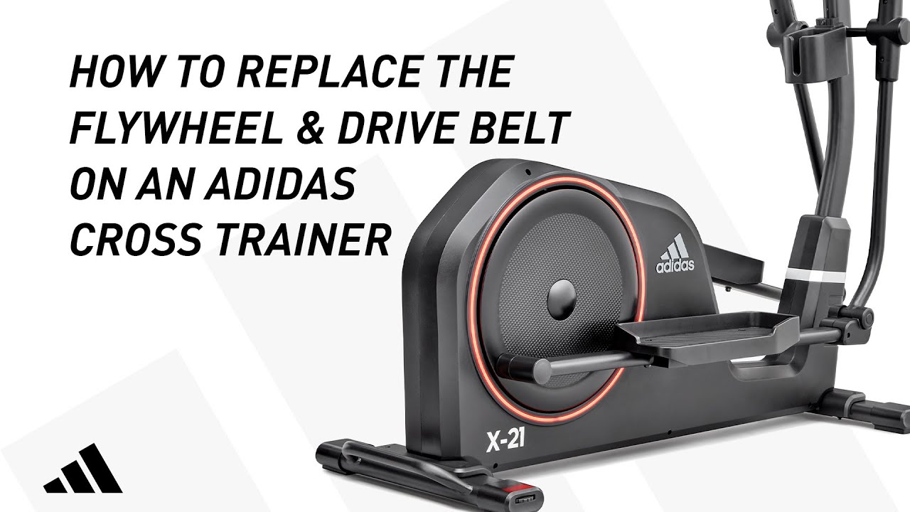 How to Replace the Flywheel and Drive Belt on an adidas Cross Trainer