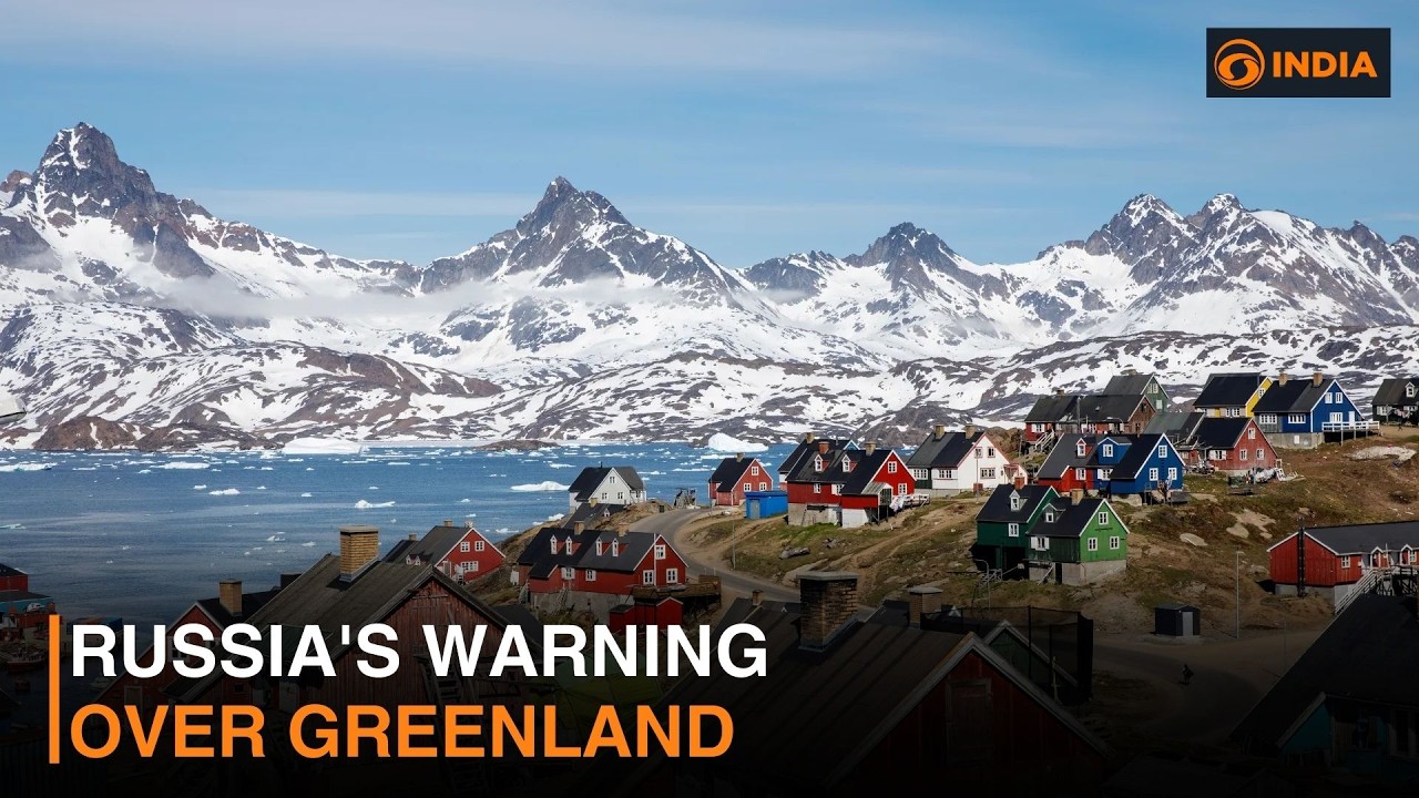 Russia's warning over Greenland & more updates | DD India live | 6 PM IST