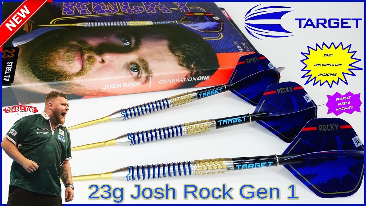Обзор дартса Target JOSH ROCK Gen 1