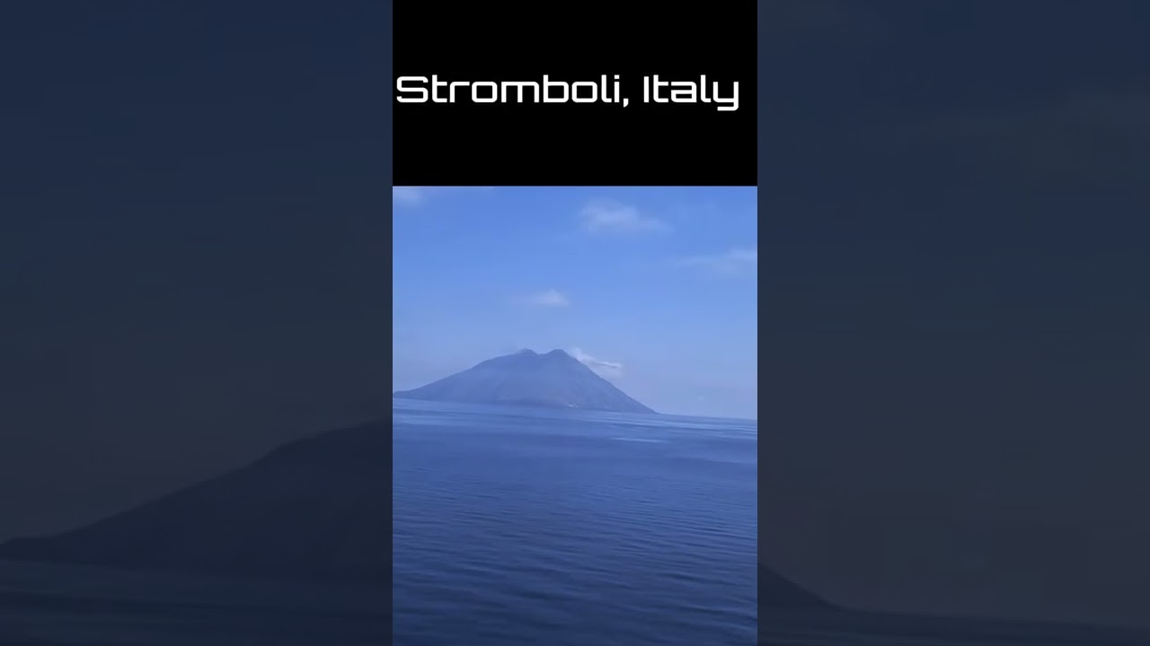 I spotted a volcanic eruption in Italy. #italy #travel #adventure