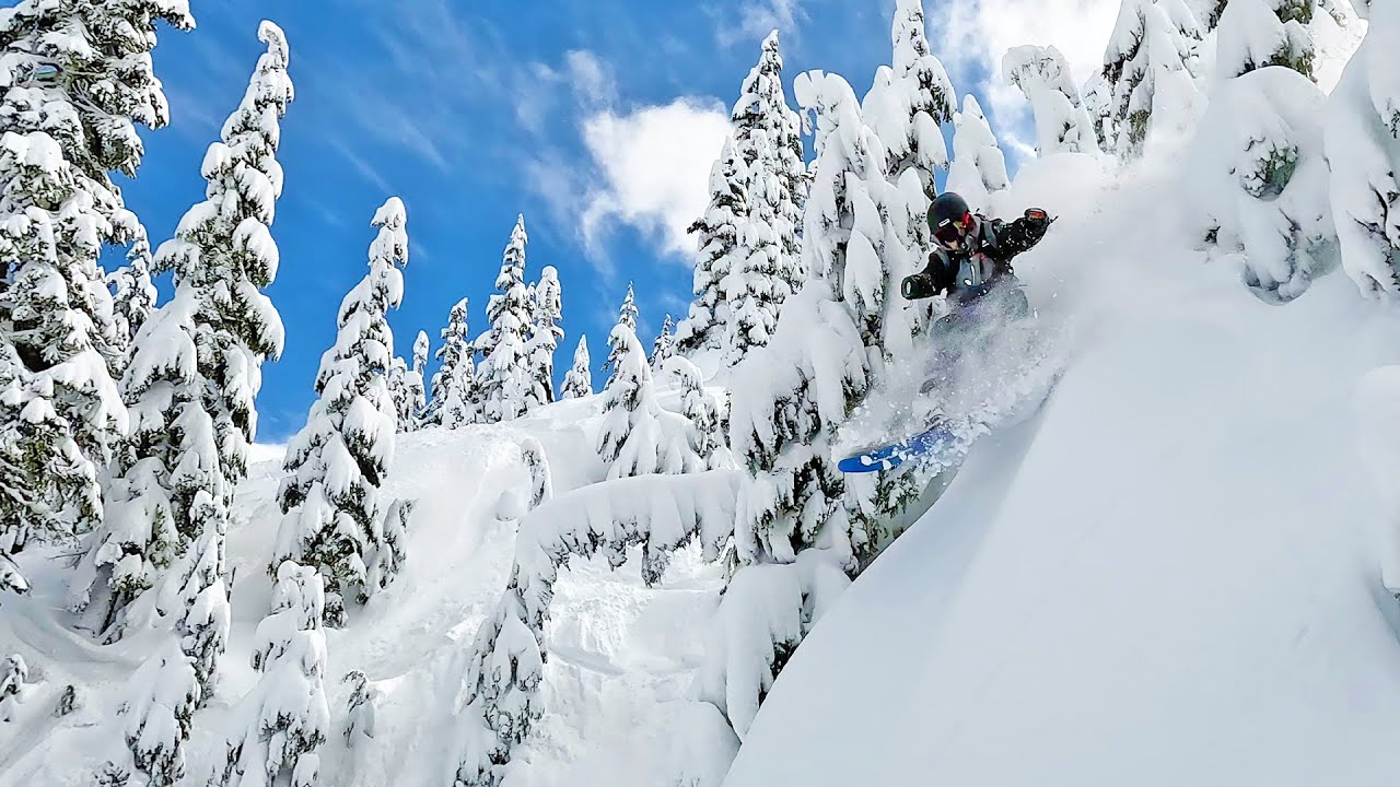 The Best Day Snowboarding - Steep Chutes, Deep Powder & Epic Bails