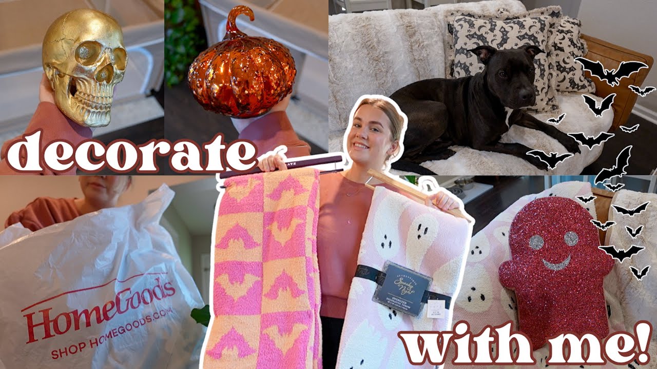 vlog: decorating my house for fall... *i know, i'm late* 🎃🦇
