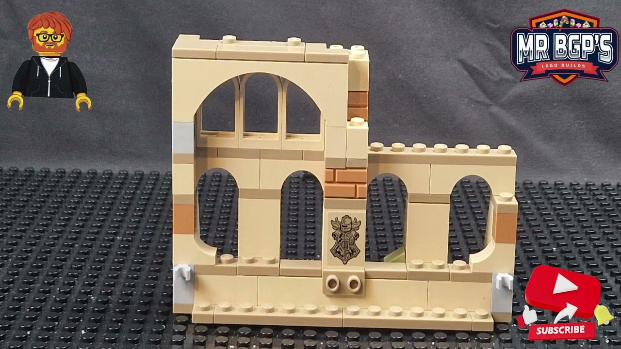 Lego Harry Potter Battle For Hogwarts Kit Part 5 #stopmotionanimation #lego #legoharrypotter