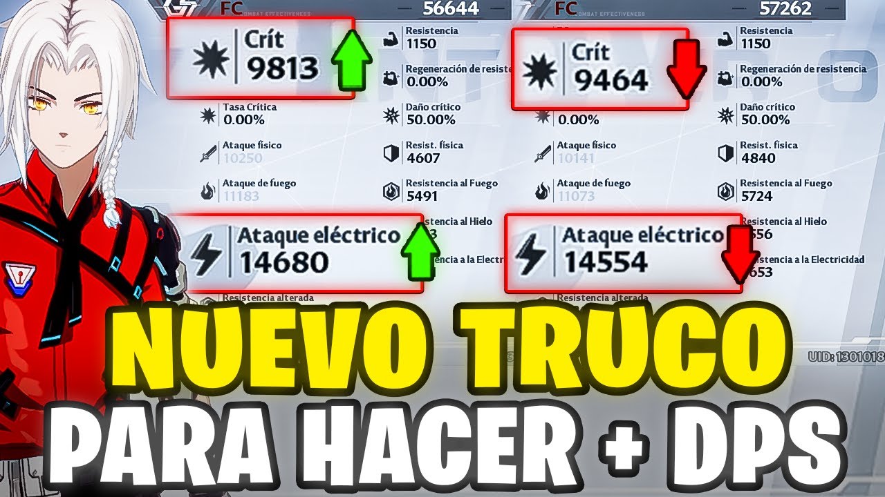 FUNCIONA?? AUMENTA TU DPS CON ESTE NUEVO TRUCO ✅ Aumenta tu Critico y Ataque | Tower of Fantasy