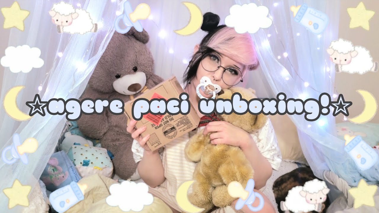 ☁️🍼agere paci unboxing!☁️⭐️