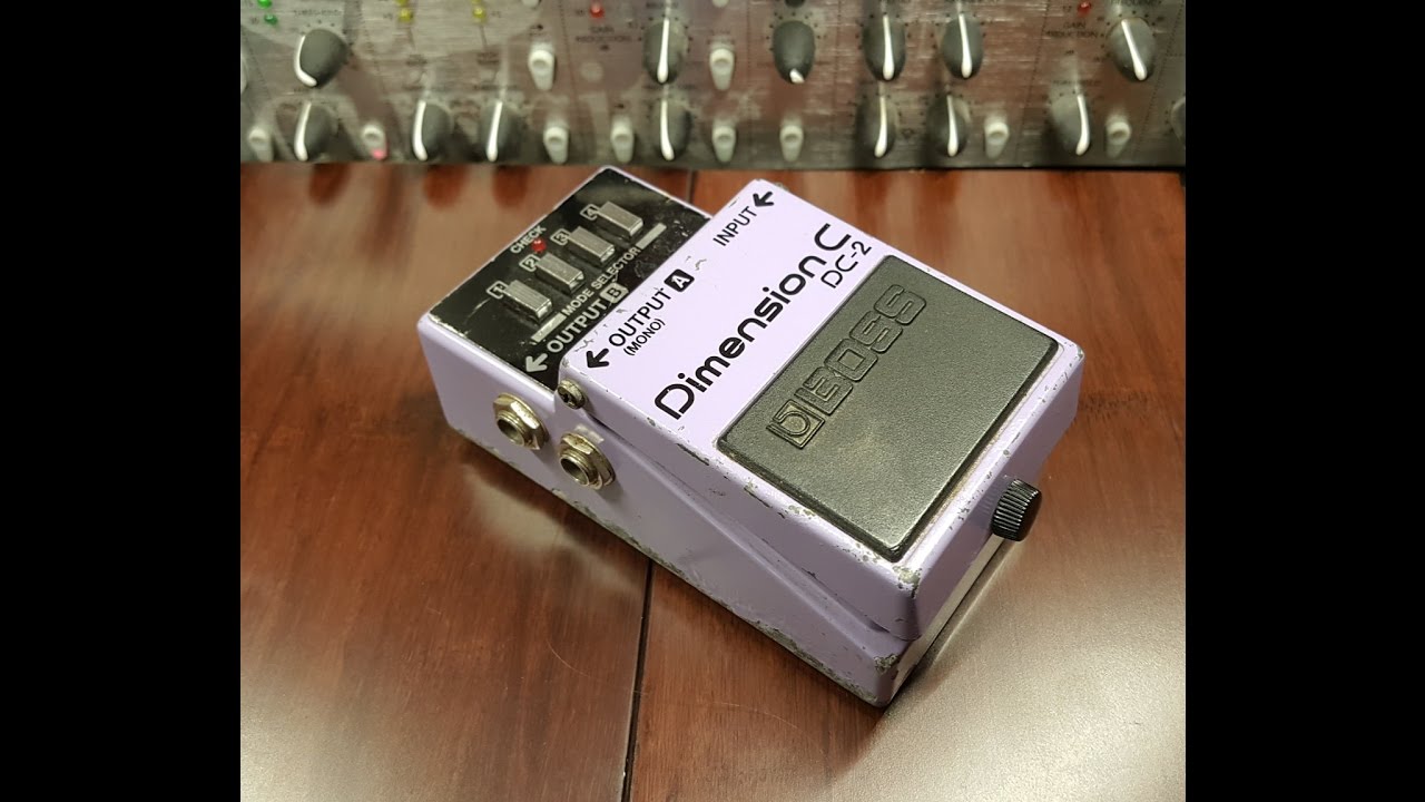 1980s Boss Dimension C DC-2 Chorus Demo