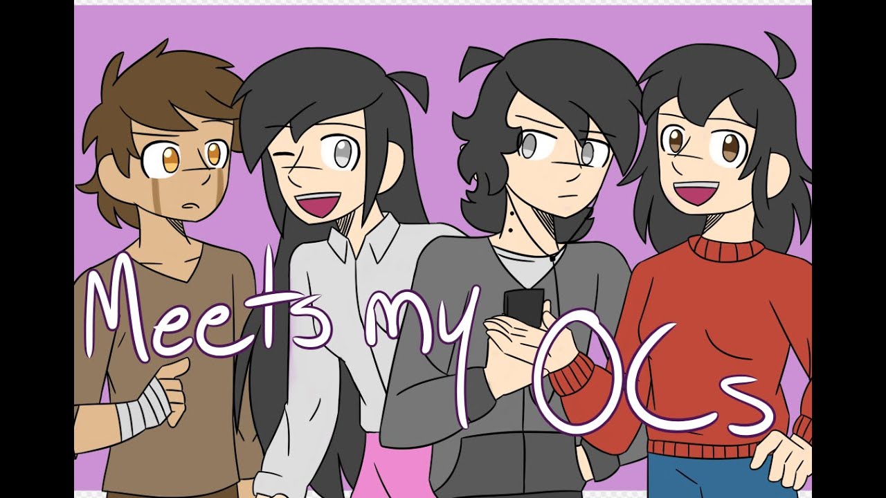 Meet my OCs Part 1: Main Characters || SPEEDPAINT