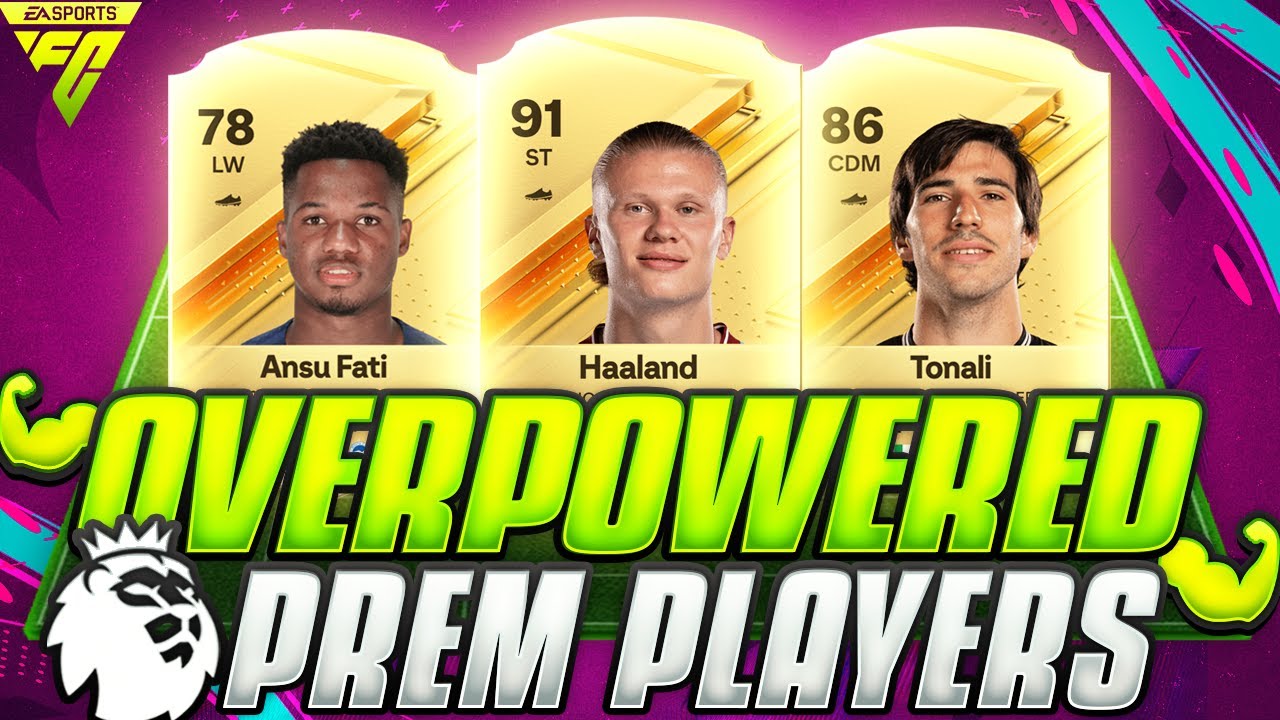 FC 24 | BEST OVERPOWERED PREMIER LEAGUE PLAYERS✅| BEST OP EPL/ PL TEAM FC 24 ULTIMATE TEAM