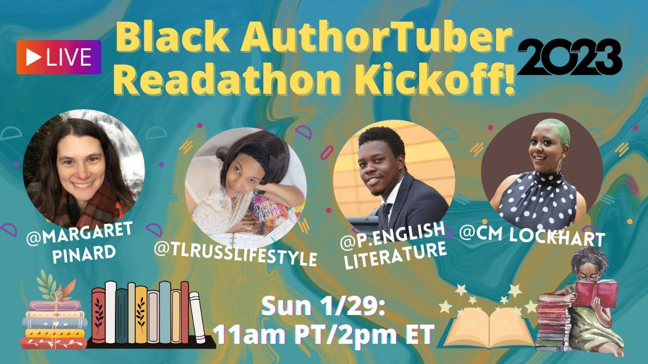 A Black AuthorTuber Kickoff for the BlackAuthortuber Readathon! 🎉