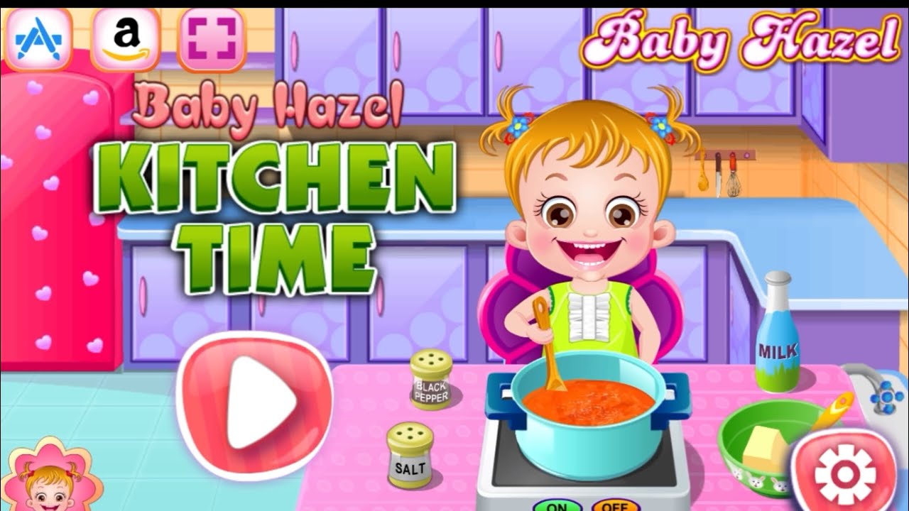 Baby Hazel Kitchen Time