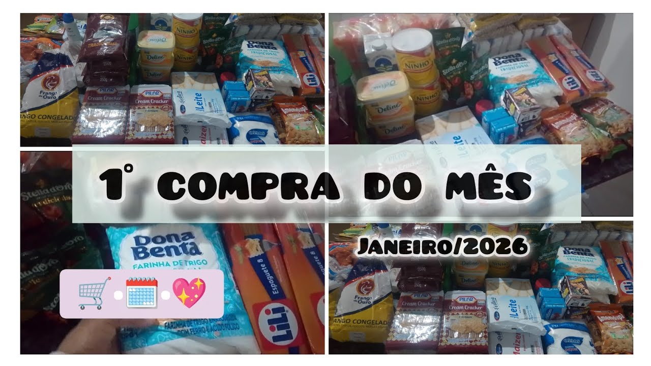 Primeira reposição do mês/2026
