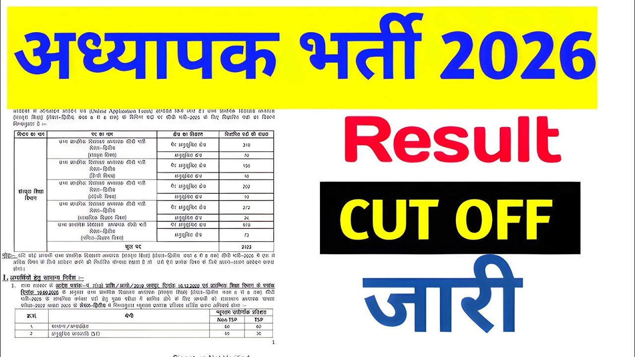 REET Mains level 1 Cut Off 2026 | REET Mains Level 1 Expected cut off marks 2026.
