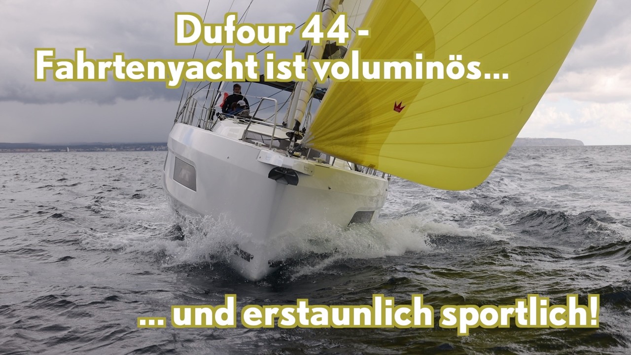 Dufour 44 - bulliger Tourer mit enorm viel Raum... und einem guten Schuss Sportlichkeit!