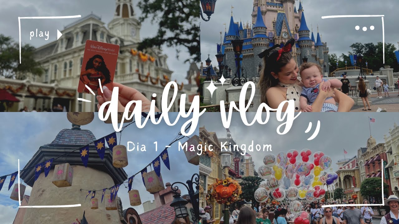 VLOG: Orlando dia 1 - Magic Kingdom