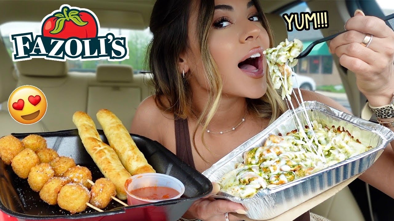 Drive Thru PASTA Mukbang! + my youtube advice