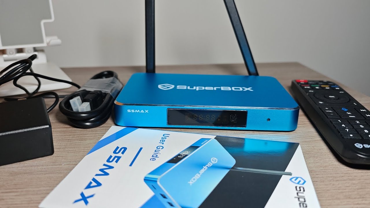SuperBox S5 Max Android Streaming Box 1000M Ethernet (обзор)