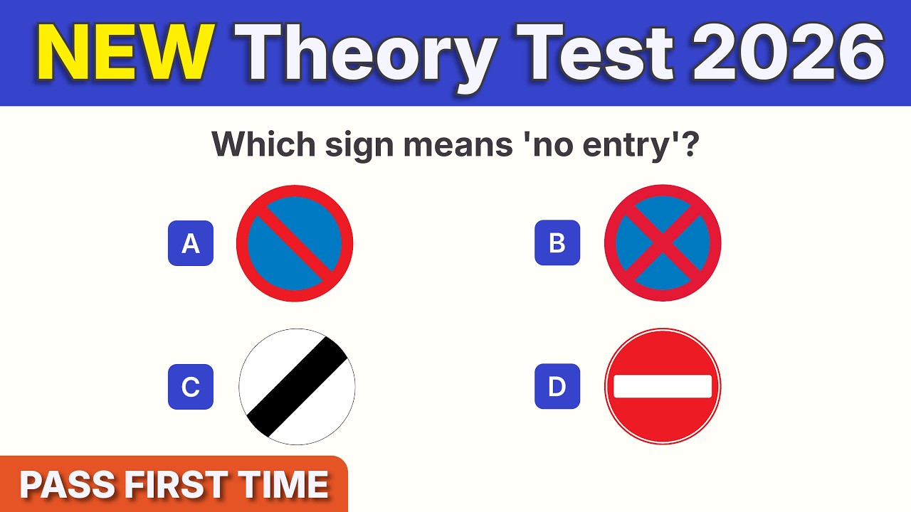 Theory Test 2026 UK | New Driving Theory Test 2026 UK | PASS FIRST TIME
